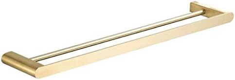 Towel Holder Stainless Steel Towel Rack Double Towel Holder Bathroom Kitchen Towel Bar with Hook Towel Rail Towel Rack/Gold,