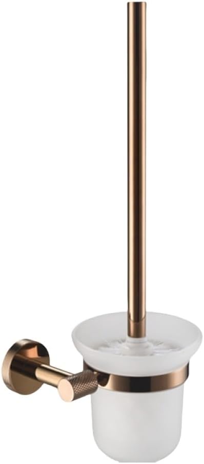 Rose Gold Stainless Steel Wall Hook Toilet Paper Holder Towel Bar Bathroom Accessories,Toilet Brush Holder