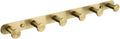 Towel Rack Brushed Gold Wall Mount Shelf Toilet Bathroom Hardware Paper Holder Towel Rack Rod Hanger Bathroom Accessories Single Towel Rack B