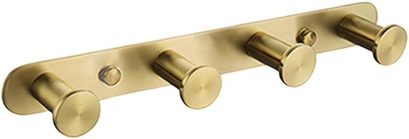 Towel Rack Brushed Gold Wall Mount Shelf Toilet Bathroom Hardware Paper Holder Towel Rack Rod Hanger Bathroom Accessories Single Towel Rack B