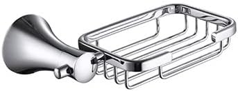 Mirror Chrome Bathroom Accessories Hardware ， Gold Holder Bathroom Accessories，Fixtures,Brass Stainless Steel Paper Holder Toothbrush Holder Towel Bar Bathroom Shelves ( Color : Toilet Brush Holder )