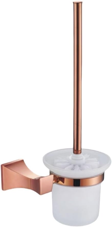 Bathroom Hardware Rose Gold Robe Hook Towel Rail Bar Rack Shelf Tissue Paper Toothbrush Holder Accessories.,Toilet Cup Holder