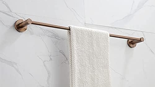 Towel Rack Nordic Brushed Rose Gold Towel Rack Bathroom Storage Rack,Single Towel Bar for Bathroom Single Pole/Double Towel Shelf,Towel Storage Wall Mounted Bath Towel Rail/Single/60Cm The New