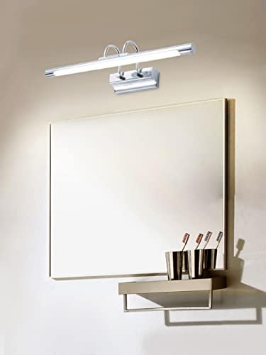 Modern Gold LED Bathroom Vanity Light Fixture, 15W 31.49' Stainless Steel Wall Sconces, Daylight 4000K Over Mirror Lighting for Dressing Room & Bath