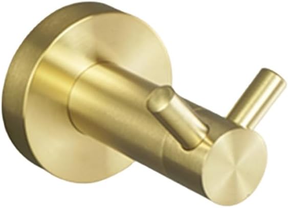 Towel Rack Brushed Gold Wall Mount Shelf Toilet Bathroom Hardware Paper Holder Towel Rack Rod Hanger Bathroom Accessories Single Towel Rack B