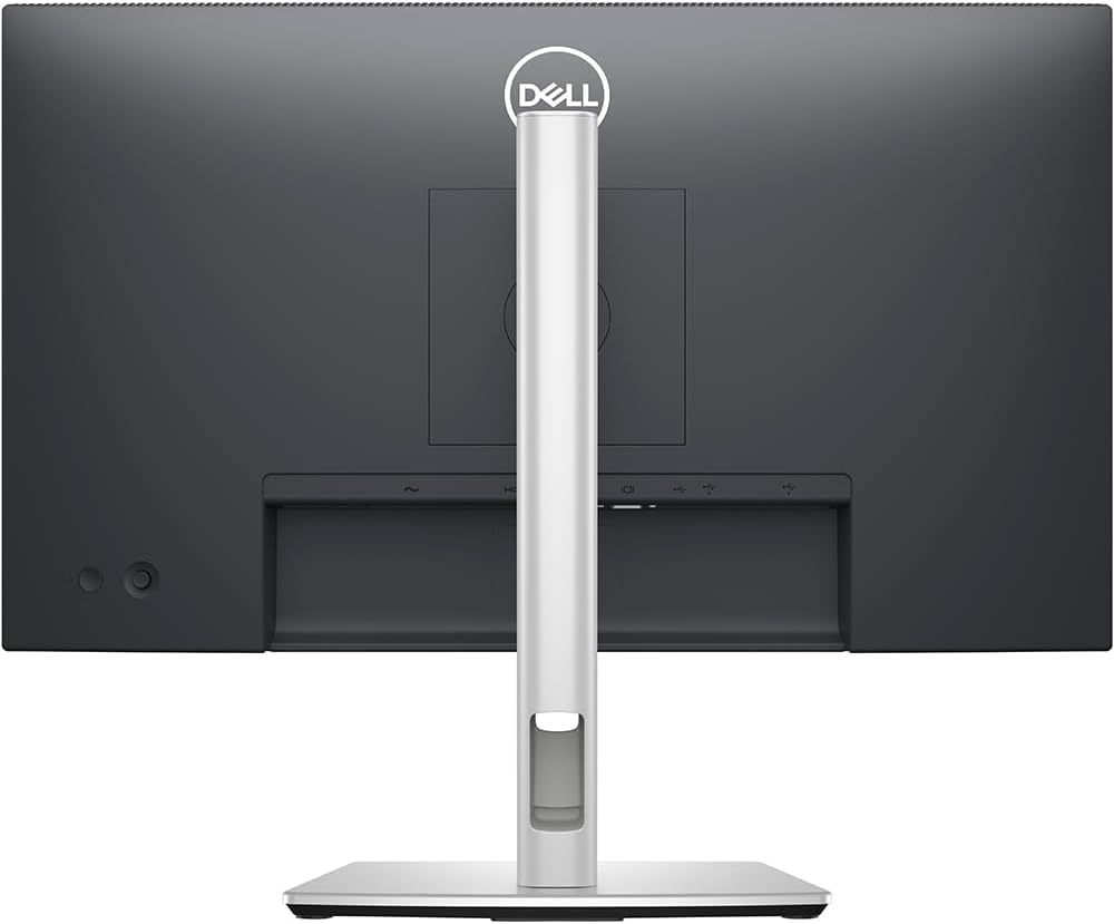 Dell P2425H 24' Full HD 1080p 16:9 Dual LED Monitor, Black/Silver Bundle with 2X Deco Gear 6FT Universal 4K HDMI 2.0 Cable with 28AWG Pure Copper Conductor