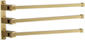 Brass Bathroom Accessory Towel Rack, Paper Holder Toilet Brush Holder Towel Holder Hook Brushed Gold Bath Hardware