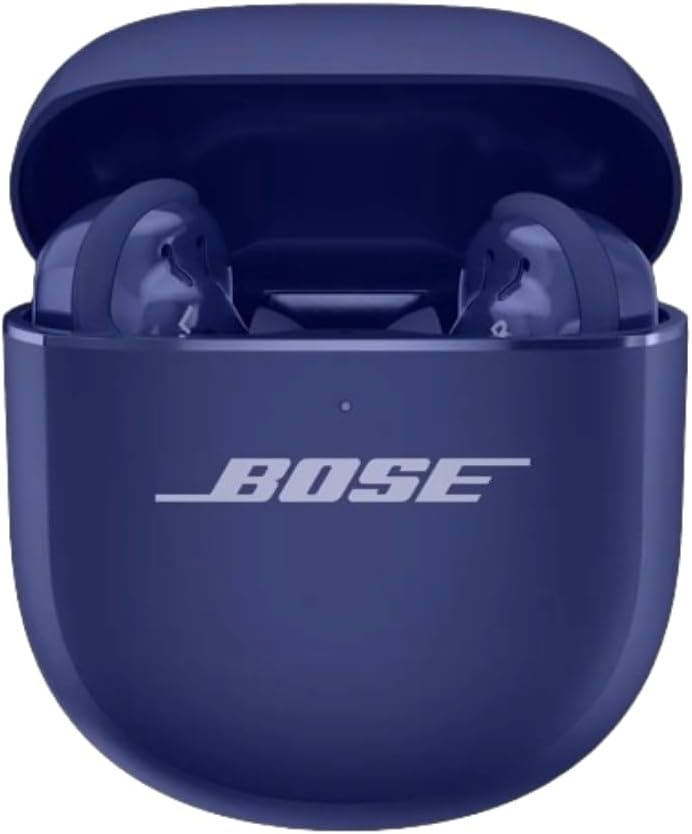Bose New QuietComfort Ultra Bluetooth Earbuds (2nd Gen), Wireless Noise Cancelling Earbuds, Up to 6 Hours Battery, IPX4 Rating, Immersive Audio, Deep Bass + Green Extreme Charger (Midnight Violet)