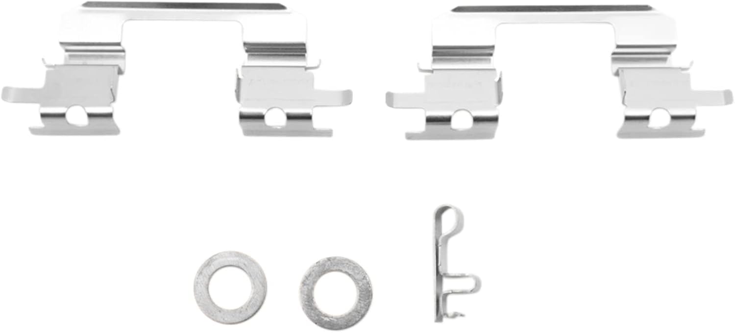 TRQ Front Brake Pad and Rotor Set Ceramic Rotors Calipers Hoses Compatible with 1999-2001 Subaru Legacy 2000 Outback