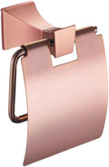 Bathroom Hardware Rose Gold Robe Hook Towel Rail Bar Rack Shelf Tissue Paper Toothbrush Holder Accessories.,Tissue Holder