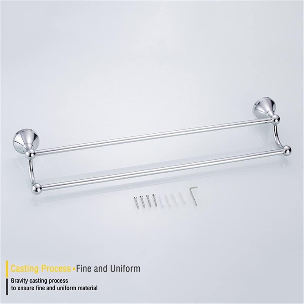 LSLYTQ Towel Rail Rack Gold Double Towel Rail Black Antique Towels Bar, Bronze Brass Chrome White Towel Holder Rack for Kitchen Bathroom Hotel Toilet for Bathroom Kitchen