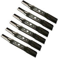 Mower Blades Key Specs 742-05052A 942-05052A 13AQA1KQ897 14A7A3ZQ099 17BRCACQ897 XT1 XT2 RZT-L50 50' Deck 2015 Plus Other Models 6 Pack Compatible with Cub Cadet, MTD