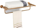 Bathroom Hardware 304 Stainless Steel Rose Gold Towel Rack Toilet Paper Holder Soap Holder Towel Bar Toilet Accessories(RG towle Rack)