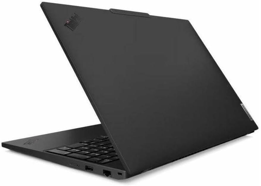 Lenovo ThinkPad T16 Gen 3 21MN00AHUS 16' Touchscreen Notebook - WUXGA - Intel Core Ultra 7 155U - 16 GB - 512 GB SSD - English Keyboard - Black - Intel Chip - 1920 x 1200 - Windows 11 Pro - Intel