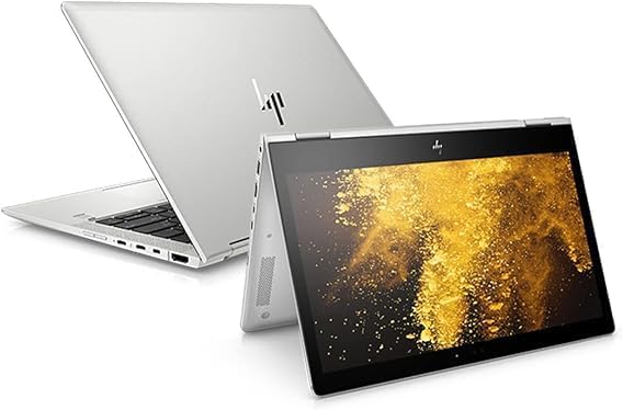HP EliteBook x360 1030 G3 13.3' Full HD Multi-Touch 2-in-1 Notebook Computer, Intel Core i7-8650U 1.90GHz, 16GB RAM, 512GB SSD, Windows 11 Pro, Silver, Touchscreen (Renewed)