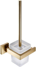 Towel Rack Matte Gold Towel Rail 304 Stainless Steel Towel Rail Double Towel Rail Paper Holder Tissue Holder Toilet Brush Holder Towel Rail A