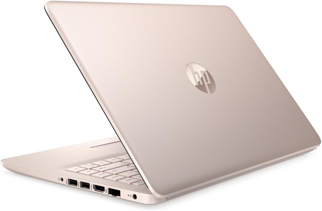 HP 14' Ultra-Light Laptop for Students and Business - Intel Quad-Core Processor, 16GB RAM, 320GB Storage(64GB eMMC+256GB Card), 1-Year Office 365, Wi-Fi, 11H Long Battery life, Webcam, Win11 Home in S