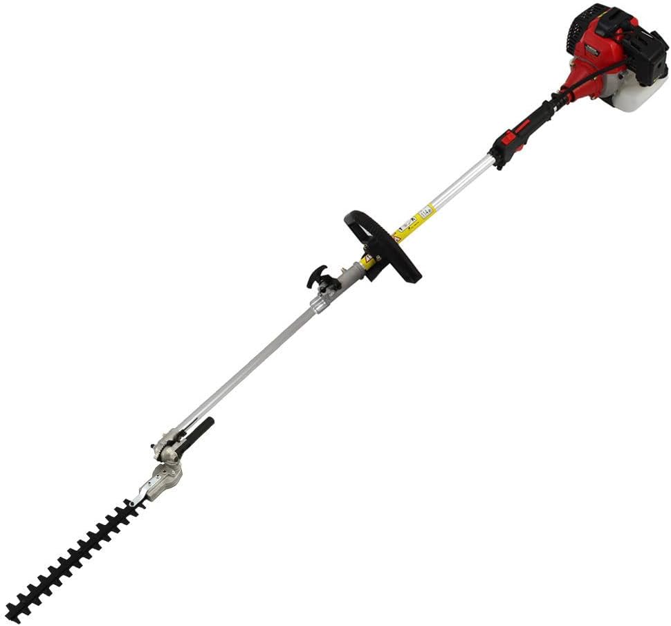CHIKURA 62CC BRUSHCUTTER 6 in 1 Weed Eater 2 Stroke Lawn Mower Trimmer Grass Cutter
