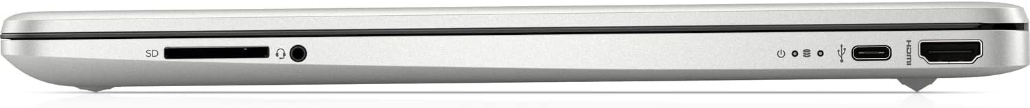 HP Laptop 15-dy0701ds 15.6-inch Large Notebook Intel Celeron N4120 4GB DDR4 RAM 128GB PCIe SSD Traditional Computer PC w/ Bluetooth HD Webcam Dual-Speaker SD Card Reader HDMI Windows 11 Home (Renewed)