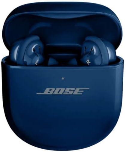 Bose QuietComfort Ultra Noise Cancelling Earbuds - Lunar Blue (Renewed)