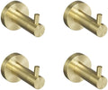 Towel Rack Brushed Gold Wall Mount Shelf Toilet Bathroom Hardware Paper Holder Towel Rack Rod Hanger Bathroom Accessories Single Towel Rack B