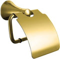 Bathroom Accessories Brass Gold Paper Holder Towel Ring Bar Glass Double Cup Dish Holder Restroom Fixtures,Paper Holder