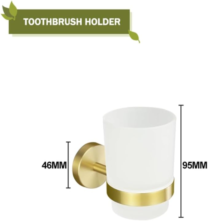 Towel Rack Brushed Gold Wall Mount Shelf Toilet Bathroom Hardware Paper Holder Towel Rack Rod Hanger Bathroom Accessories Single Towel Rack B