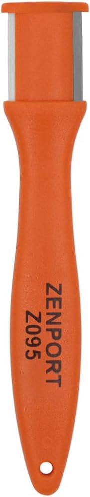 Zenport Z095 Tungsten Carbide Sharpener, Orange - 10 Pack