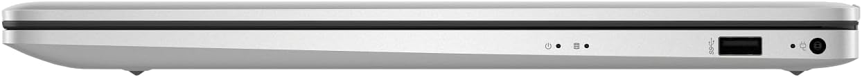 HP Touchscreen Laptop, 17.3' Business Laptop Computer, Windows 11, 32GB RAM 1TB SSD, Intel Core Ultra 7 255U, HD+ Display, Fingerprint Reader, Backlit Keyboard, SageNova Earphones, Silver