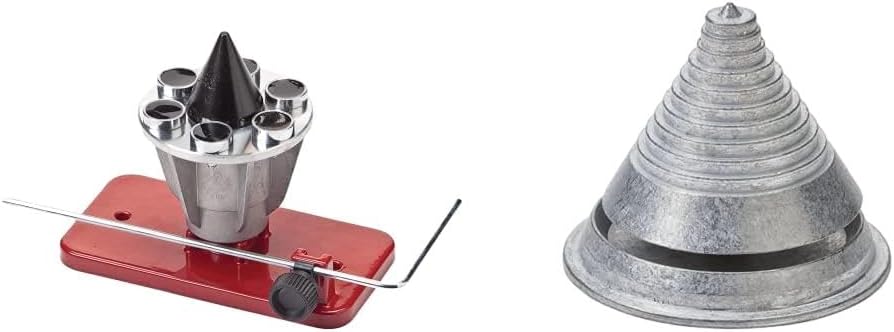Precision Blade Balancer Universal Metal Zinc Die Cast Design Improves Longevity Of Mowers 1 Pack