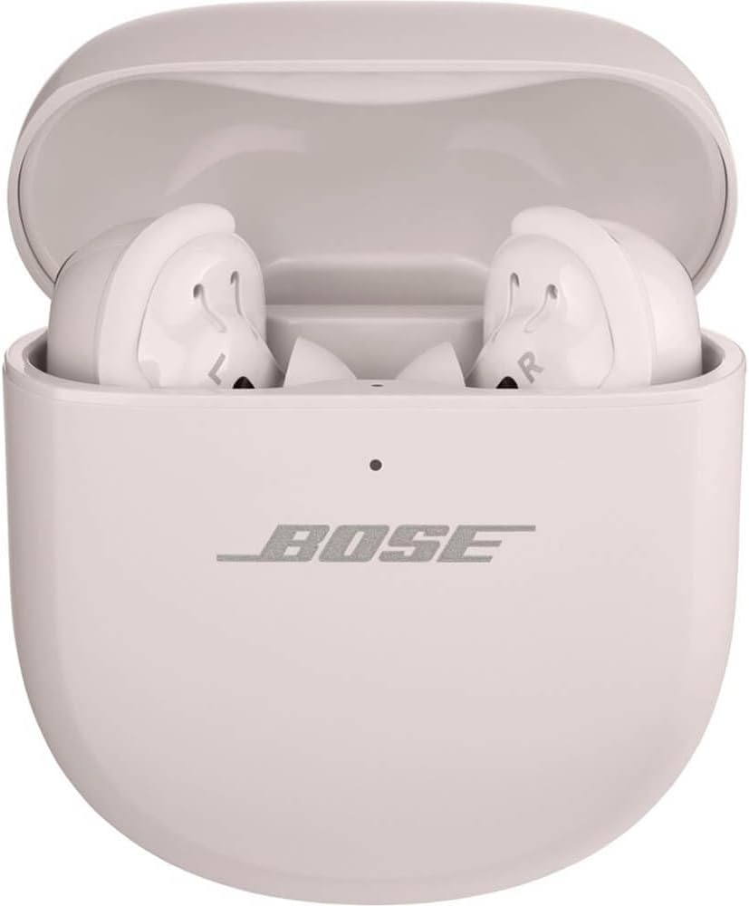 Bose QCEARBUDIIIW QuietComfort Ultra Noise Cancelling Earbuds - White (Renewed)