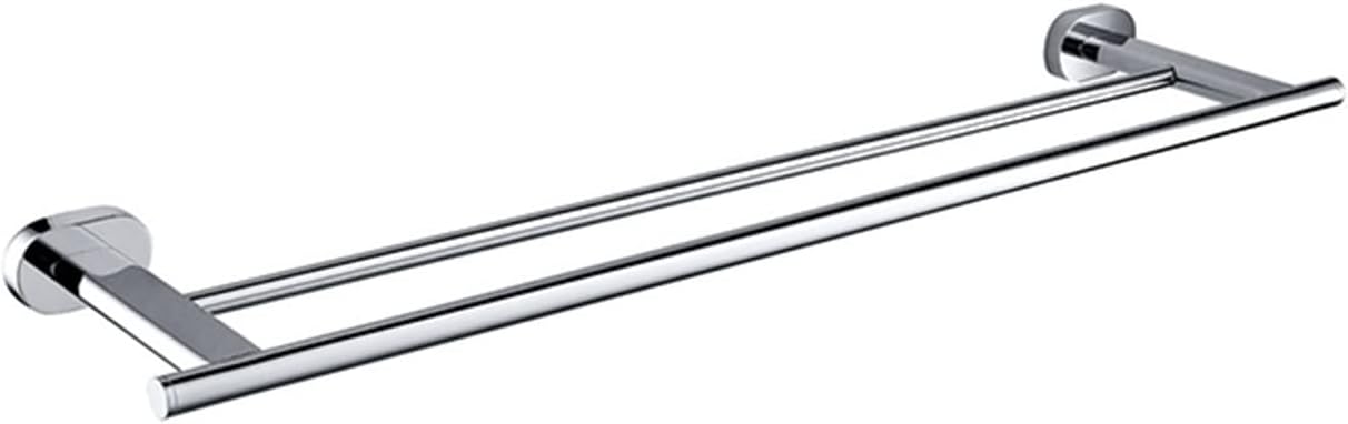 KETTEL Bathroom Accessories, Chrome Polished Bathroom Hardware,Gold Holder Bathroom Accessories，Wall-Mounted Bathroom Rack Accessory ，Fixtures (Color : Towel Rack)