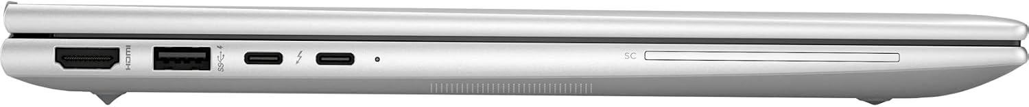 HP EliteBook 840 G10 2024 Laptop, 12-Core Intel Core i7-1360P, 14' WUXGA IPS Display, Intel Iris Xe Graphics, 16GB DDR5 1TB SSD, Backlit Keyboard, Fingerprint, Thunderbolt 4, Wi-Fi 6E, Win10 Pro