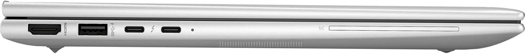 HP 2024 EliteBook Laptop 14' WUXGA 1920 x 1200 13th Generation Intel Core i7-1365U 10-Core Intel Iris Xe Graphics 48GB DDR5 2TB SSD Wi-Fi 6E Windows 11 Pro Backlit KB 5MP IR Camera FP Thunderbolt 4