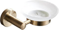 BTZHY Towel Rack Towel Rack Bathroom Hardware Set, Gold Towel Rack, Towel Bar, Towel, Toilet Paper Holder, Susbathroom Accessory Bathroom Hardware/Soap Dish The New