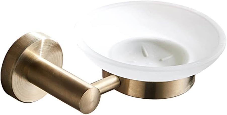 BTZHY Towel Rack Towel Rack Bathroom Hardware Set, Gold Towel Rack, Towel Bar, Towel, Toilet Paper Holder, Susbathroom Accessory Bathroom Hardware/Soap Dish The New