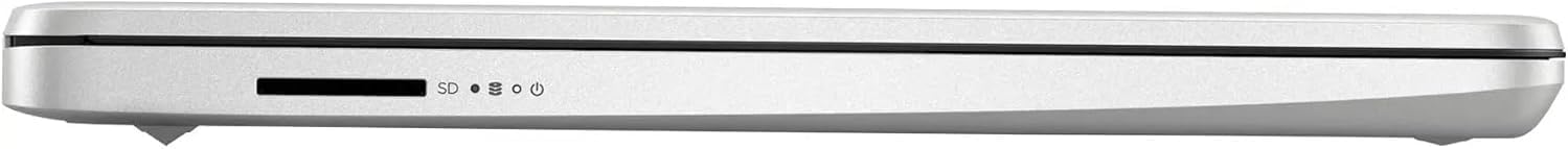 HP AI-Powered 14' HD Laptop with Microsoft Office and 1TB Cloud Storage Included for 1-Year| 4GB RAM|128GB SSD| Intel 4-Core CPU| Webcam| Wi-Fi| Bluetooth|Ultra Light|Win 11| RK Bundle| Silver
