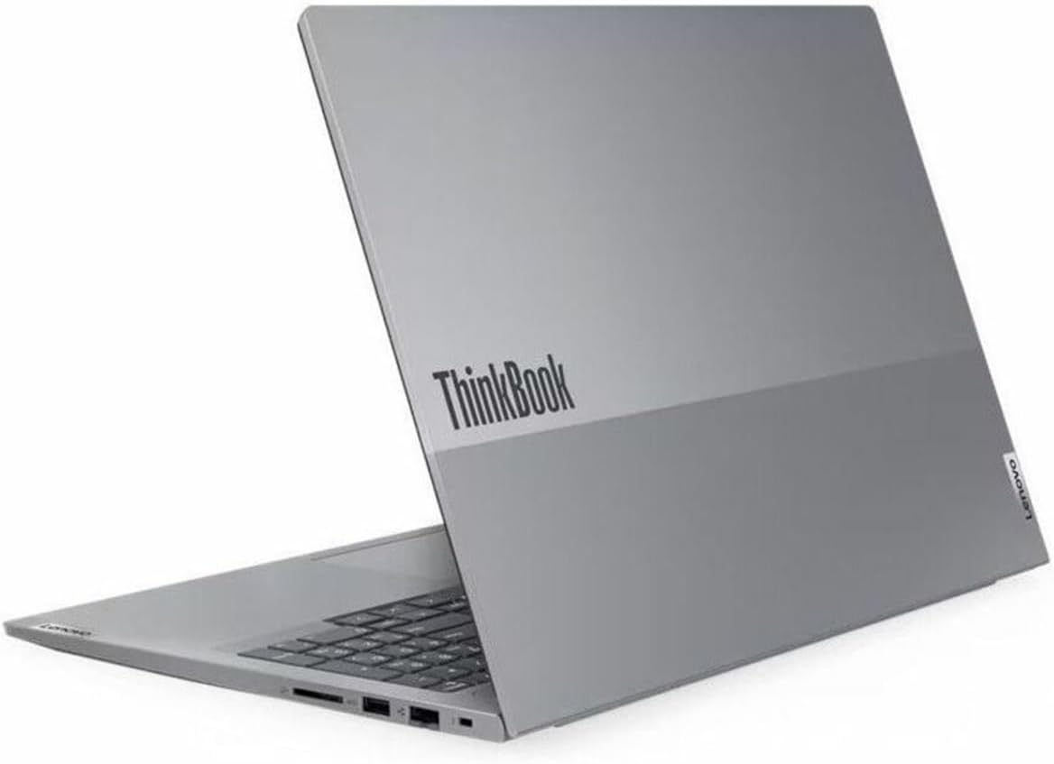 Lenovo ThinkBook 16 G7 ARP 21MW0037US 16' Notebook - WUXGA - AMD Ryzen 5 7535HS - 16 GB - 512 GB SSD - English (US) Keyboard - Arctic Gray