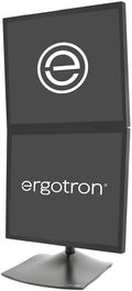 Ergotron – DS100 Dual Monitor Stand for Desk, Double VESA Mount – for 2 Monitors Up to 27 Inches, 0 to 23 lbs Each – Vertical
