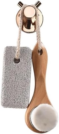 Glossy Rose Gold 304Stainless Steel Beautiful Wall Hook Toilet Paper Holder Towel Bar Bathroom Accessories(Double Towel Bar)