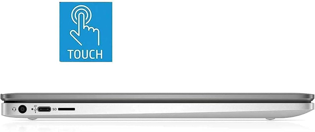 2020 Flagship HP 14 Chromebook Laptop Computer 14' HD SVA Anti-Glare Touchscreen Display Intel Celeron Processor 4GB DDR4 64GB eMMC WiFi Webcam Chrome (Renewed)