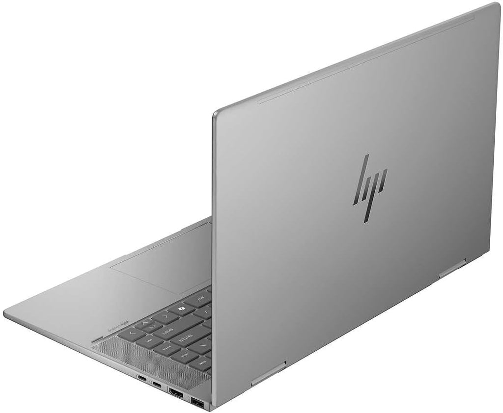 HP 2024 Laptop | Envy x360 2-in-1 | 15.6' 1920 x 1080 Touch | Intel Evo Core Ultra 7 155U 12-Core | 32GB LPDDR5 | 2TB SSD | Windows 11 Pro | Wi-Fi 6E - Backlit Keyboard - 5MP IR Camera - Silver