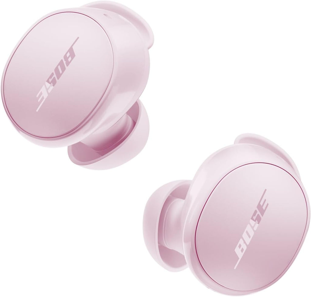 Bose QuietComfort Earbuds - True Wireless Bluetooth Earbuds with Active Noise Cancellation and Mic, USB-C, IPX4, Up to 8.5 Hours, Petal Pink - Limited Edition (Renewed)