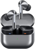 SAMSUNG Galaxy Buds 3 Pro AI True Wireless Bluetooth Earbuds, Noise Cancelling, Sound Optimization, Real-Time Interpreter, Redesigned Comfort Fit Latin American Version (Silver) (Renewed)