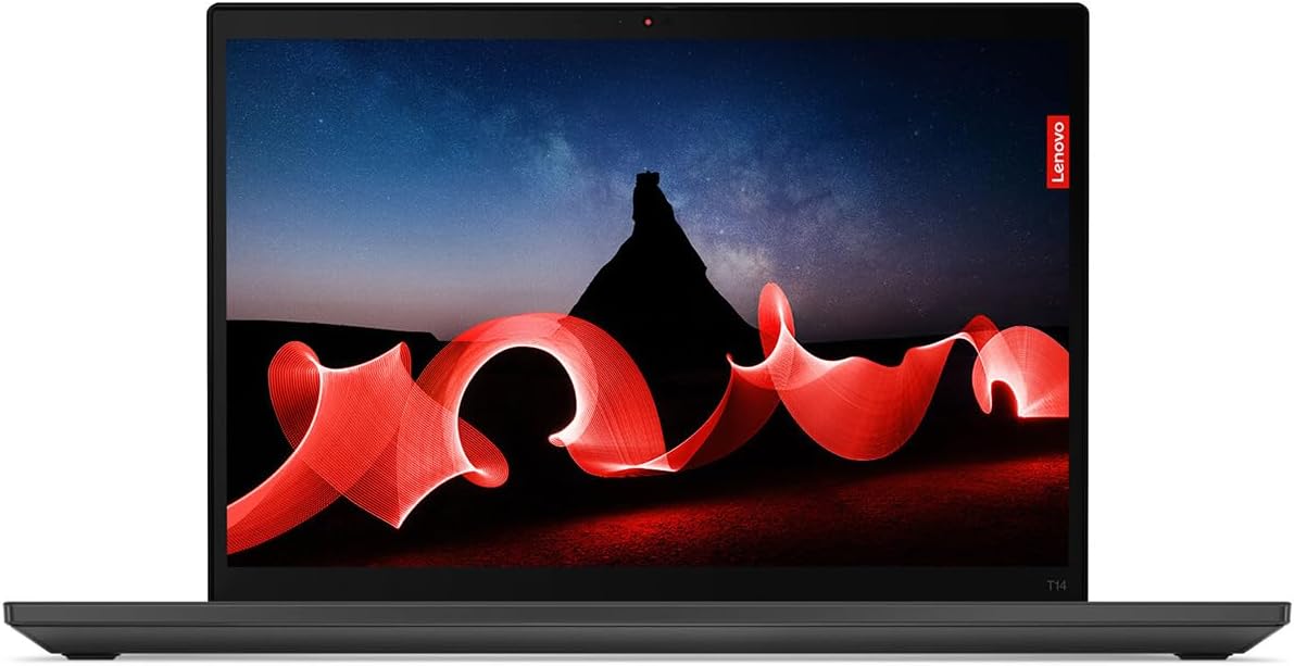 Lenovo ThinkPad T14 Gen 4 21HD0086US 14' Notebook - WUXGA - 1920 x 1200 - Intel Core i5 13th Gen i5-1345U Deca-core (10 Core) - 16 GB Total RAM - 16 GB On-Board Memory - 256 GB SSD - Thunder Black