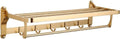 Towel Rack Towel Rails Antique Brass Bath Towel Rack Wall Mounted Towel Rail Bathroom Towel Holder Double Towel Shelf Bathroom Accessories Bathroom Towel Shelf,Gold