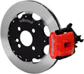 Wilwood 140-11900-R Combination Parking Brake Rear 11.75' Big Brake Kit With Red Calipers, Compatible with 2011-2014 Ford FiestA