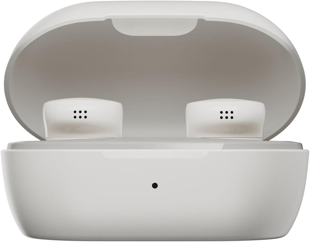 Bose QuietComfort Bluetooth Earbuds, True Wireless Earbuds with Active Noise Cancellation and Mic, Deep Bass, IPX4 Rating, Up to 8.5 Hours of Playtime, White (Renewed)