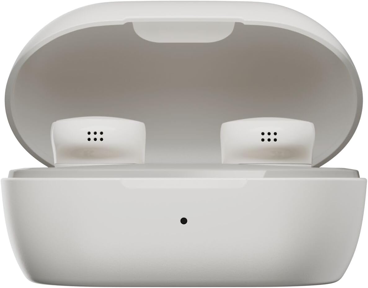 Bose QuietComfort Bluetooth Earbuds, True Wireless Earbuds with Active Noise Cancellation and Mic, Deep Bass, IPX4 Rating, Up to 8.5 Hours of Playtime, White (Renewed)