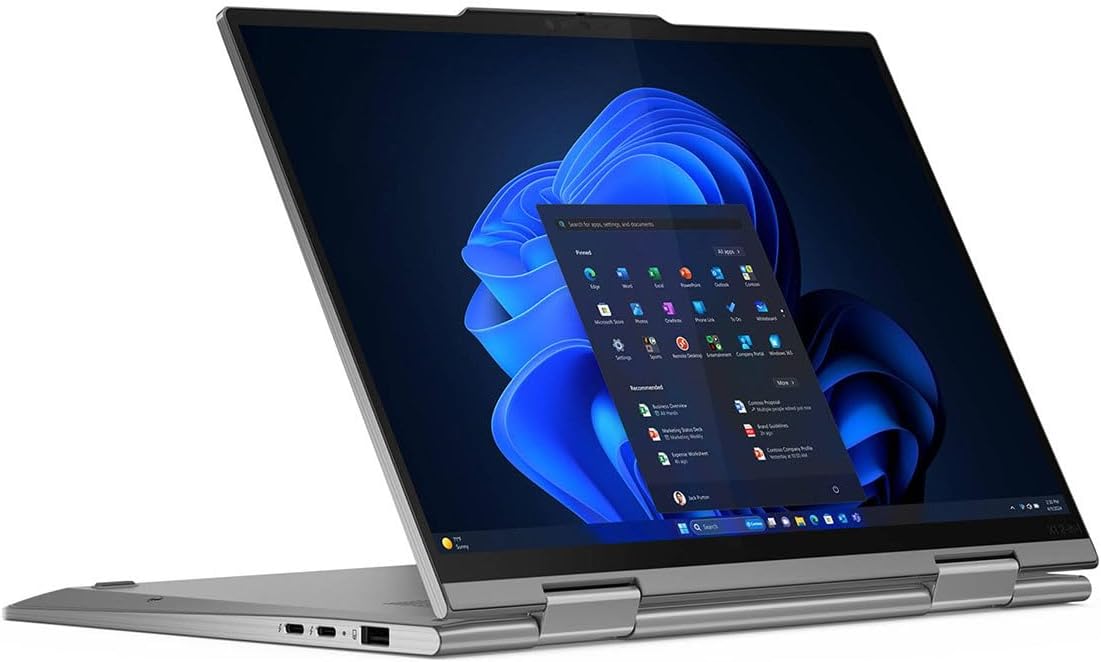 Lenovo ThinkPad X1 Gen 9 21KE005PUS 14' Touchscreen Convertible 2 in 1 Notebook - WUXGA - Intel Core Ultra 5 125U - Intel Evo Platform - 16 GB - 512 GB SSD - English Keyboard - Gray